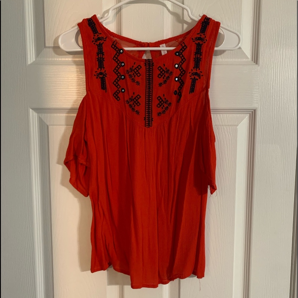 Off the shoulder shirt